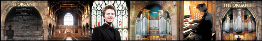 THE ORGANIST - JONATHAN SCOTT CD